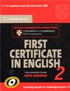 Cambridge First Certificate in English 2 for Updated Exam