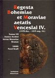 Regesta Bohemiae et Moraviae aetatis Venceslai IV. ((1378 dec. – 1419 aug. 16.). Tomus VII, Fontes Archivi terrae Moraviae Brunae) - obálka
