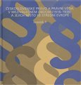 Československé právo a právní věda v  meziválečném období 1918-1938 a jejich místo ve střední Evropě /2 svazky/ - obálka