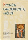 Proměny hermeneutického myšlení - obálka