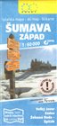 Šumava západ - lyžařská 1 : 60 000