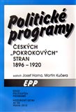 Politické programy českých pokrokových stran 1896-1920 - obálka