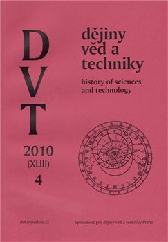 Obálka titulu Dějiny věd a techniky 4/2010