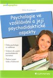 Psychologie ve vzdělávání a její psychodidaktické aspekty - obálka