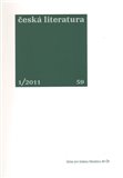 Česká literatura 1/2011 - obálka