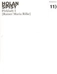Spisy sv. 11 - R.M.Rilke - Překlady I. (Překlady I.) - obálka