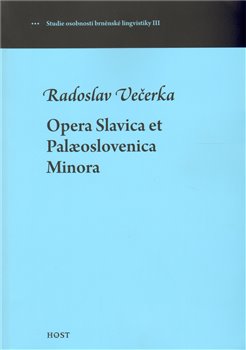 Obálka titulu Opera Slavica et Palaeoslovenica