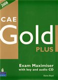 CAE Gold Plus Exam Maximiser (with Key) and Audio CD - obálka