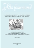 Acta Commeniana 24 - obálka