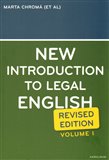 New Introduction to Legal English I. (Revised Edition) - obálka
