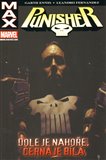 Punisher Max: Dole je nahoře, černá je bílá - obálka