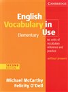 English Vocabulary in Use Elementary Second edition without answers
