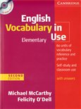 English Vocabulary in Use Elementary Second edition with answers and CD-ROM - obálka