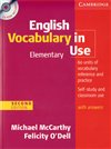 English Vocabulary in Use Elementary Second edition with answers and CD-ROM