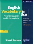 English Vocabulary in Use Pre-intermediate and Intermediate Third edition with answer - obálka