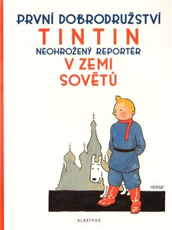 Obálka titulu Tintin
 v zemi Sovětů