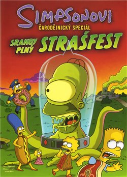 Obálka titulu Srandy plný strašfest