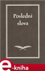 Poslední slova