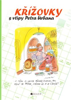 Obálka titulu Křížovky s vtipy Petra Urbana