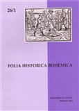 Folia Historica Bohemica 26/1 - obálka