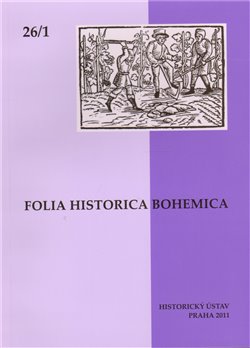 Obálka titulu Folia Historica Bohemica 26/1