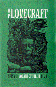 Volání Cthulhu 1 (Spisy 3/I) - obálka