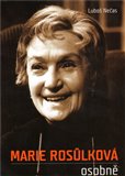 Marie Rosůlková osobně - obálka