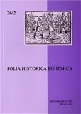 Folia Historica Bohemica 26/2 - obálka