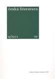 Česká literatura 6/2011 - obálka
