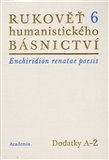Rukověť humanistického básnictví 6. - obálka