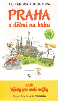 Obálka titulu Praha s dětmi
 na krku