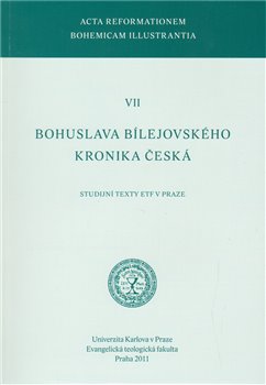 Obálka titulu Bohuslava Bílejovského Kronika česká