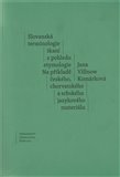 Slovanská terminologie z pohledu etymologie - obálka