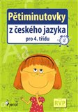 Pětiminutovky z českého jazyka pro 4. třídu - obálka