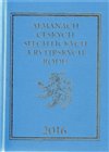 Almanach českých šlechtických a rytířských rodů 2016