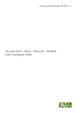 Alexandr Stich (Sabina – Němcová – Havlíček a jiné textologické studie) - obálka