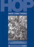 Historie - Otázky – Problémy 1/2011 (Turek, Švéd a Prajz. Vojenský živel versus  město a venkov českého raného novověku) - obálka