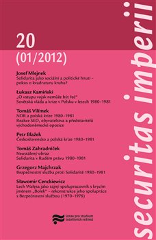 Obálka titulu Securitas Imperii 20 (1/2012)