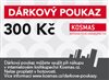 Elektronický dárkový poukaz v hodnotě 300 Kč