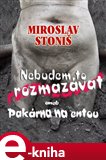 Nebudem to rozmazávat - obálka
