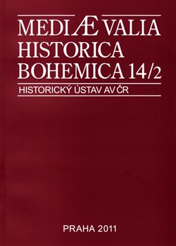 Obálka titulu Mediaevalia Historica Bohemica 14/2