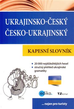 Obálka titulu Ukrajinsko-český česko-ukrajinský kapesní slovník