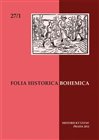 Folia Historica Bohemica 27/1