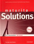 Maturita Solutions Pre-Intermediate Workbook Czech Edition - obálka
