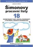 Šimonovy pracovní listy 18 (Geometrické tvary, rozvoj pozornosti) - obálka