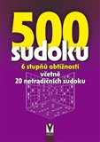500 sudoku (6 stupňů obtížnosti) - obálka