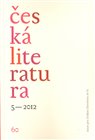 Česká literatura 5/2012
