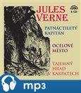 Patnáctiletý kapitán, Ocelové město, Tajemný hrad v Karpatech - obálka