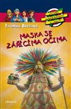 Maska se zářícíma očima - obálka