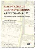 Fase pražských židovských rodin z let 1748 – 1749 (1751) - obálka